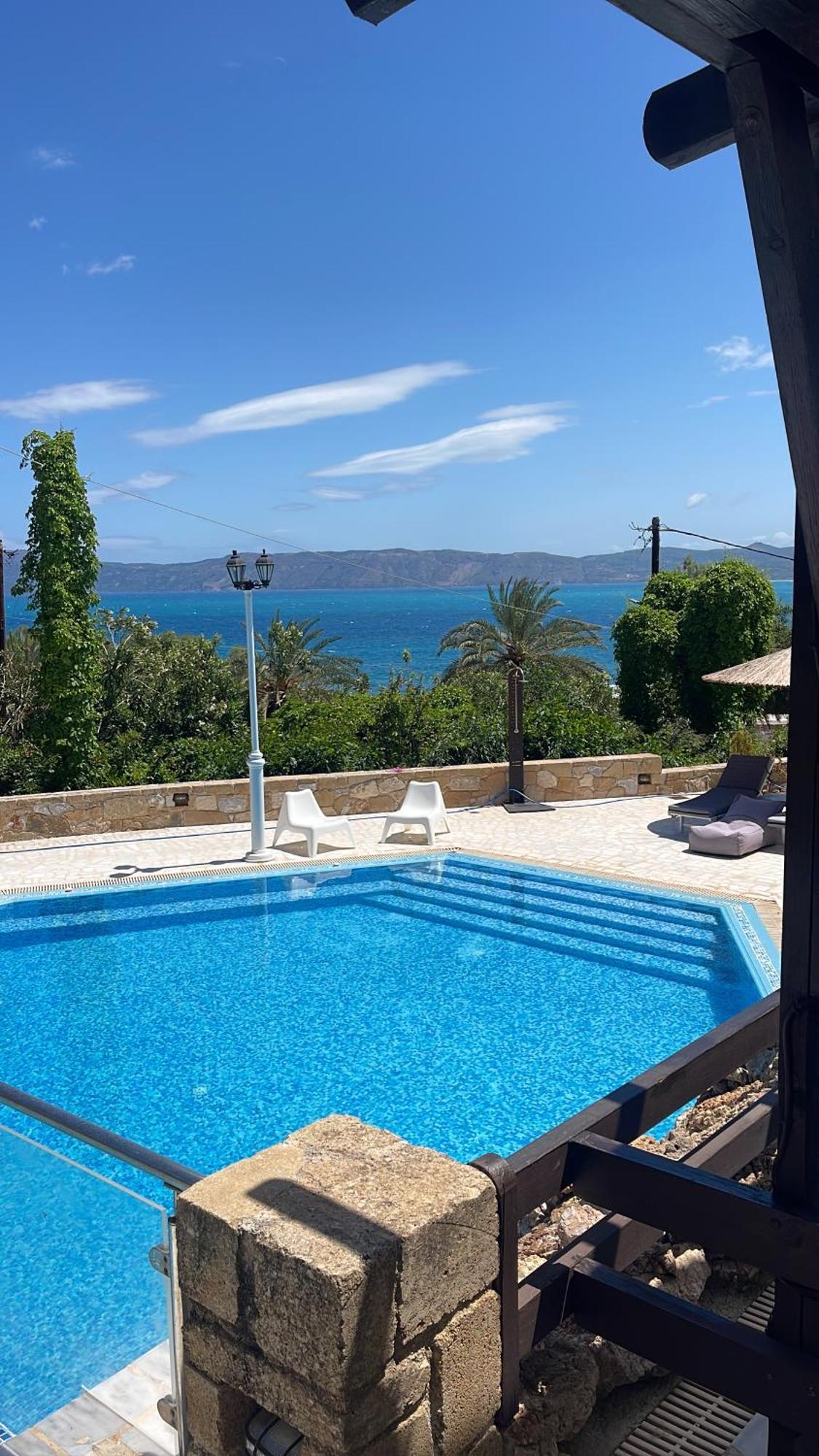 Villas Vista Del Mar Kissamos Bagian luar foto